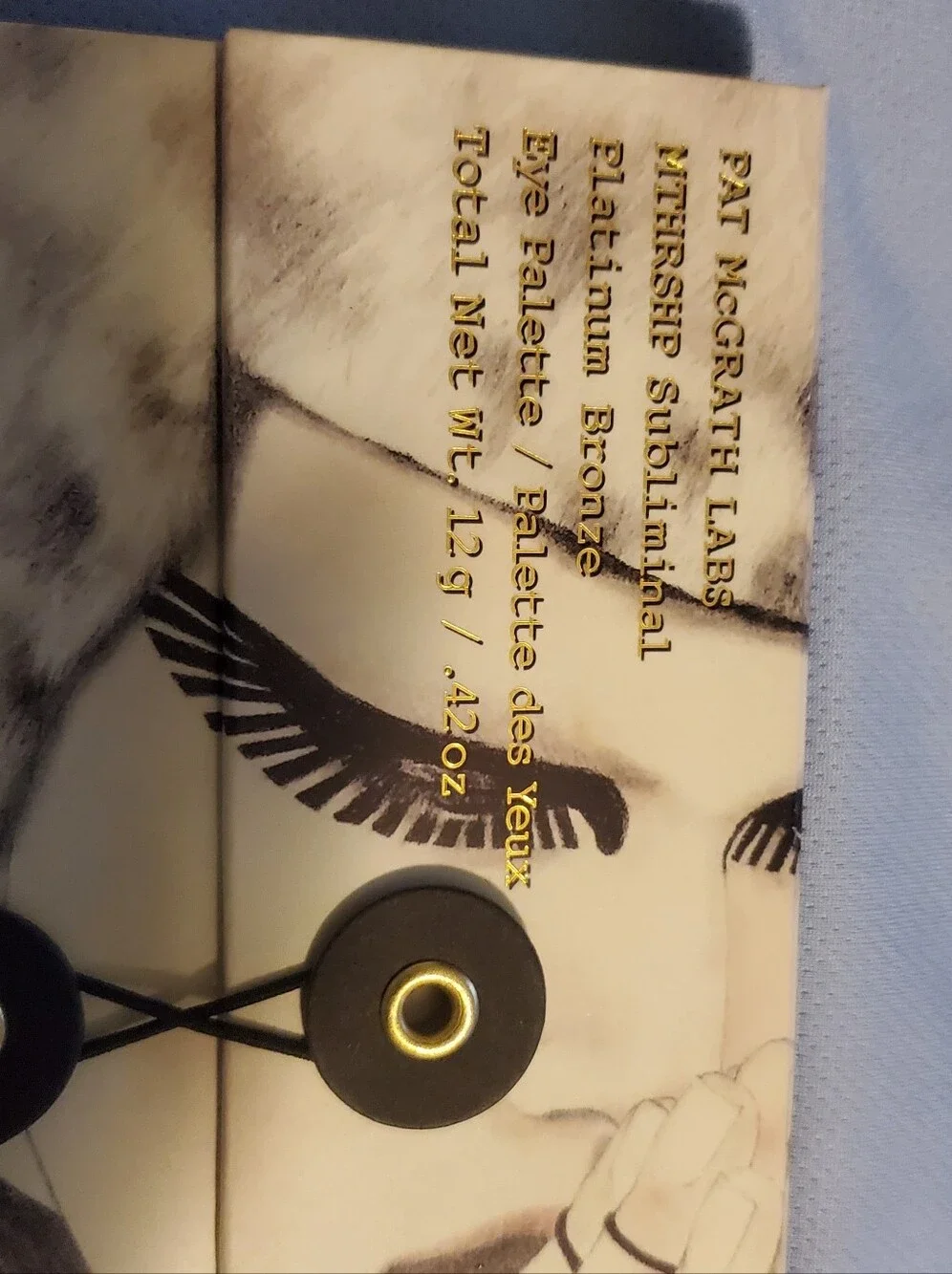 Pat McGrath Mthership Subliminal Platinum Bronze Eyeshadow Palette